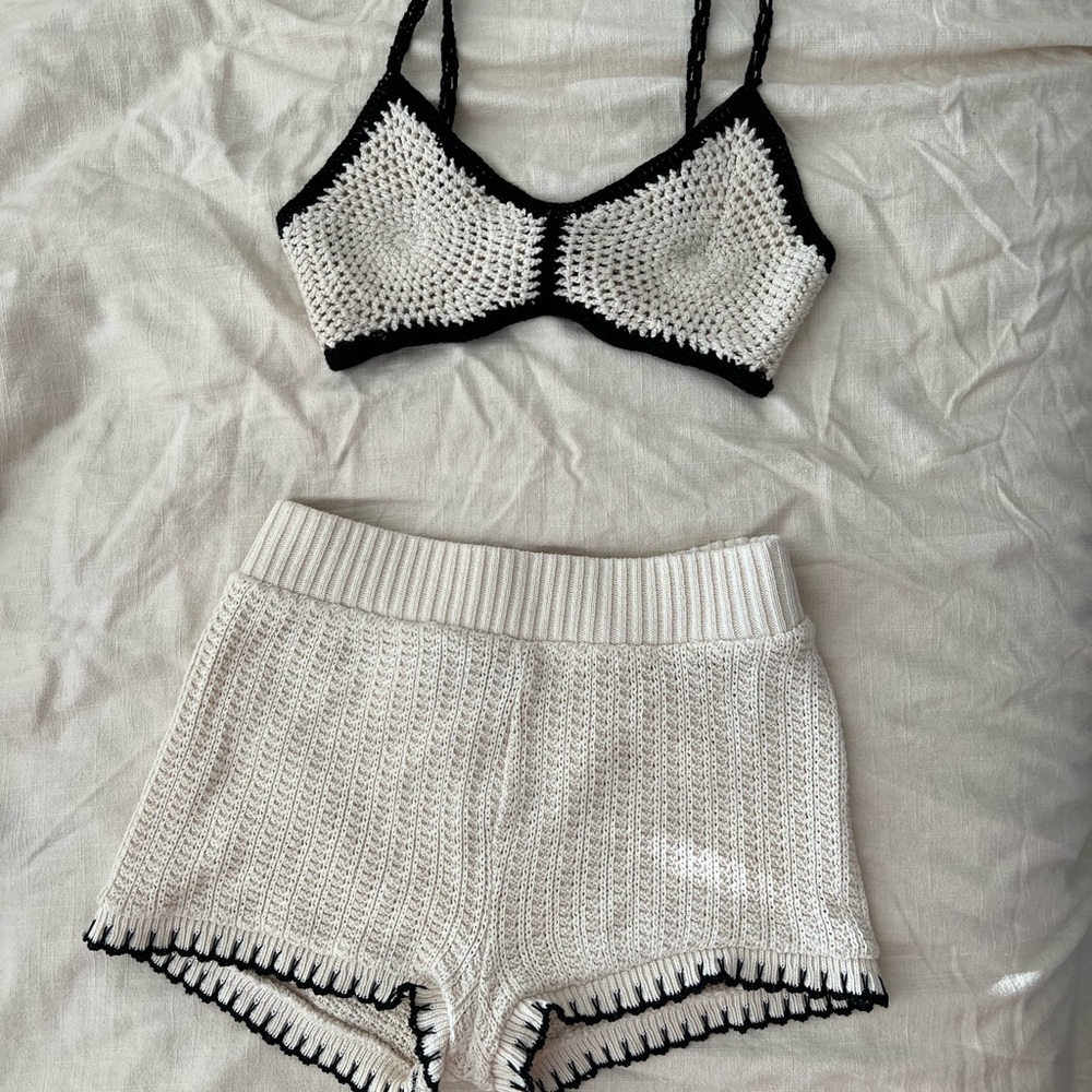 ZARA crochet set